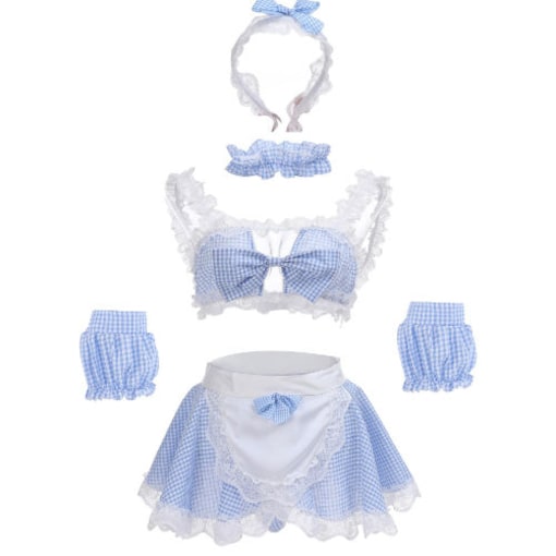 Buy Women Princess Costume Cosplay Lingerie Set, Lace Sexy Bra Panty Sets  Exotic Clothes Cute Suit Role Play Outfit Online at desertcartMorocco
