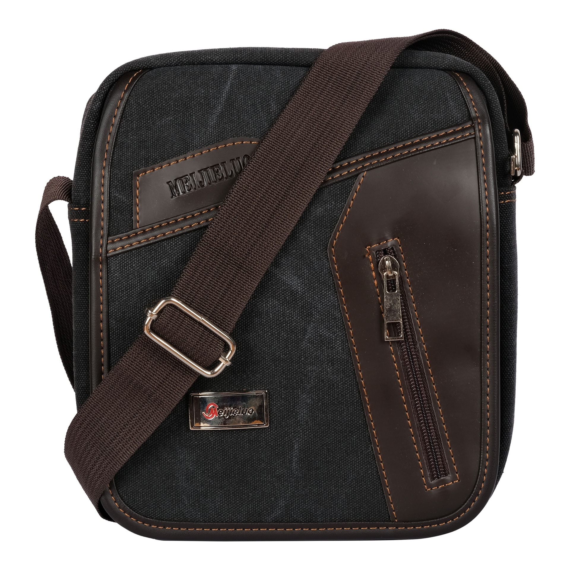 Men Small Laptop Messenger Bags Men's Leather Shoulder Bag Crossbody  wallet bags | eBay