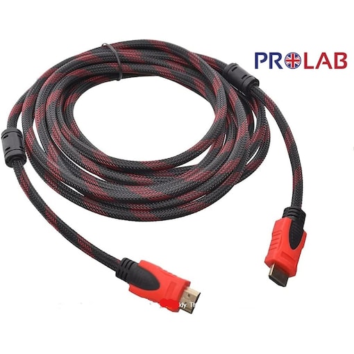 Shop PROLAB Prolab High Definition HDMI ‫Cable for TVs, DVR, NVR &  Computers
