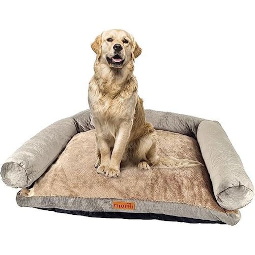 Soft Dog Bed Brown