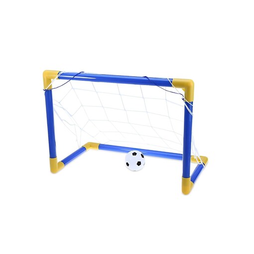 Mini extérieur intérieur enfants enfants football football buts post ball  net pour enfant cadeau d'anniversaire en plastique 44cm 1pcs