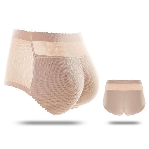 Shop NAOR Naor Women Booty Enhancer Hipster Panty with Foam Butt Pads,  Small, Skin