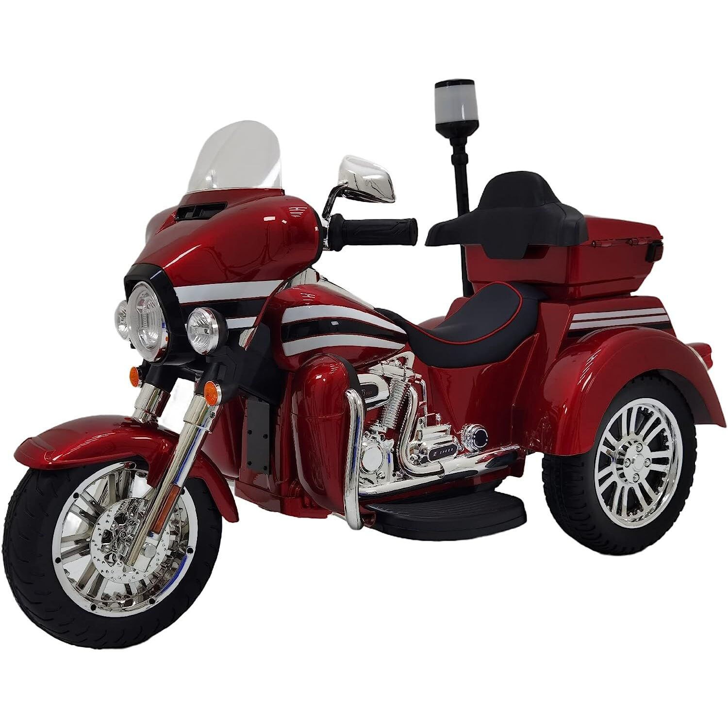 HD Type Motorcycle (Red) ZY Toys - Machinegun