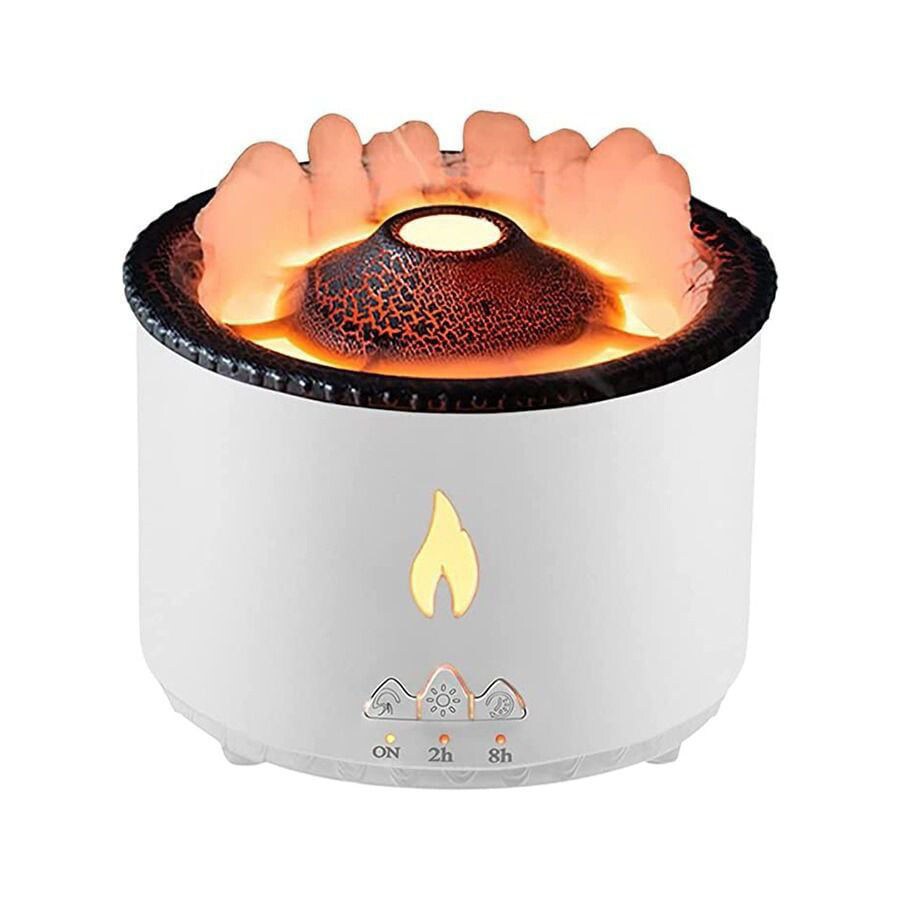 Volcano Humidifier Usb Silent Spray Bedroom Air Hydration - Temu Australia