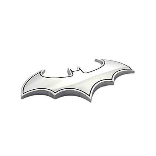 Shop GENERIC Metal 3D Batman Auto Logo Car Sticker Badge Emblem, Silver