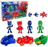 Picture of PJ Mask Cars and Action Figure Set