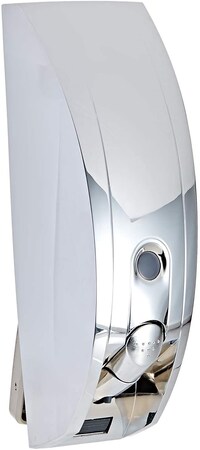 Picture of Silvinia Plastic Manual Soap Dispenser - Silver