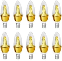 Picture of LED Candle Bulb 5W White - 10 Pieces