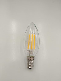 Picture of Esnco Candle Filament Lamp White 4W