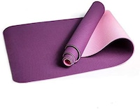 Picture of T Sports Double Colour TPE Yoga Mat, Purple, 6mm