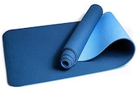 Picture of T Sports Double Color TPE Yoga Mat, Blue, 6mm