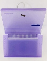 Picture of Expanding File Folder A 6-13 Layers (Purple)