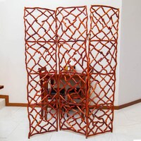 Picture of Yatai Bamboo Mesh Wooden Room Dividers