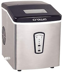 Picture of Crownline Stainless Steel Ice Maker, Silver [Mzb-12E]