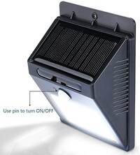 Picture of 2 X 16 LED Solar Powered Motion Sensor Wall Lights