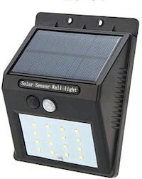 Picture of Lamp Solar Power Wall Light Pir Human Body Motion Sensor