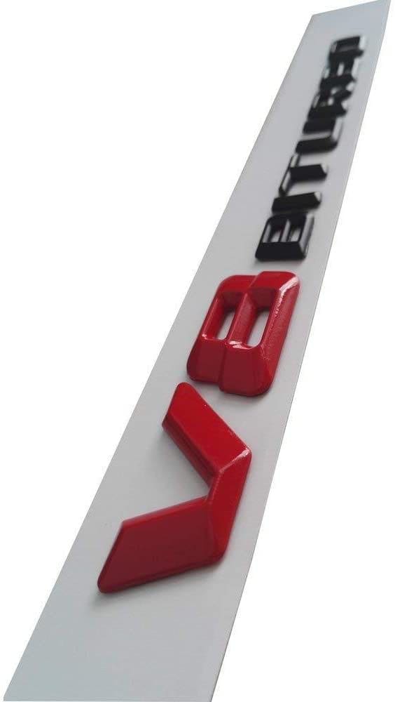 Shop Generic V8 Biturbo For Mercedes Amg 3D Abs Badge Emblem Logo ...