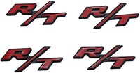 Picture of Emblem Sticker Dodge Rt - Black /Red