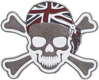 Picture of Emblem Sticker Creative Skull Bone