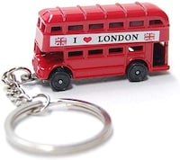 Picture of Keychain London Bus Zinc Alloy Metal