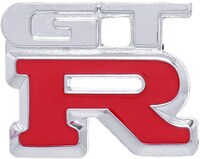 Picture of Emblem Nissan Gt R Metal Sticker  -Red
