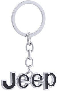 Picture of Keychain Jeep Zinc Alloy Metal - Black