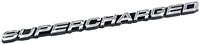 Picture of Emblem Supercharged Metal Sticker  - Silver