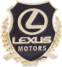 Picture of Emblem Sticker Lexus Motors - Gold