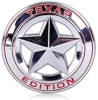 Picture of Emblem Sticker Texas Edition Badge - Silver