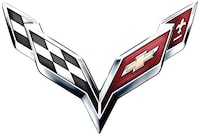 Picture of Emblem Corvette Stingray - Silver