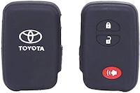 Picture of Toyota High Lander 3 Button Car Key Silicone Cover, Black
