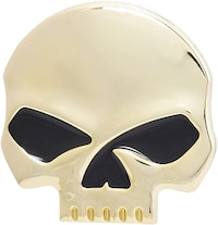 Picture of Emblem Sticker Skull - Gold / Black