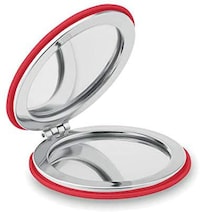 Picture of Round Shaped Double Magnetic Mirror with PU Cover