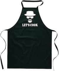 Picture of Kitchen Apron Cotton Material, With Quote "Let's Cook"