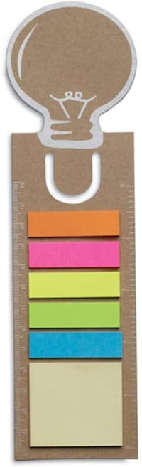 Picture of Bookmark With Memo Stickers, Pack Of 2 Pieces