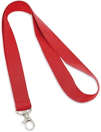 Picture of 20Mm Red Polyester Lanyard X 12 Pieces