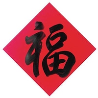 Picture of Hand Written Chinese New Year Fu Character