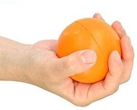 Picture of Giftex 100pcs Stress Balls, Orange - 7 Cm