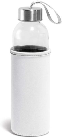 Picture of 520 Ml Glass And Stainless Steel Sports Bottle With Cover
