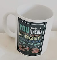 Picture of Thank You Teacher Design Coffee Mug, 325ml