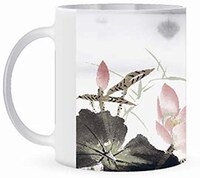 Picture of Traditional Chinese Painting Design Coffee Mug, 325ml