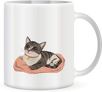 Picture of Cat Design Coffee Mug, 325ml