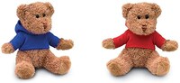 Picture of Teddy Bear Plush Wearing A Hooded Sweater, Pack Of 2 Pieces