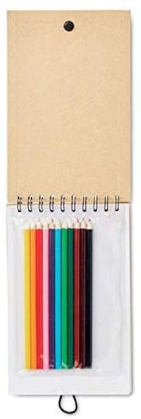 Picture of Drawing Pad With 12 Colouring Pencils
