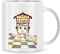 Picture of Cat Design Coffee Mug, 325ml