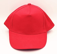 Picture of Red Cotton Baseball Hat For Unisex
