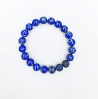 Picture of Fei Jewellery Lapis Lazuli Zircon Bracelet 8MM