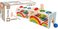 Picture of Al Ostoura Hand Xylophone - All Ages Educational Wooden Toy Lw0108