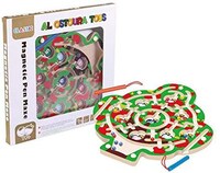 Picture of Al Ostoura Toys Magnetic Pen Maze Educational Wooden Toy Lww0342