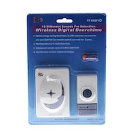 Picture of RL RL-3929 Wireless Digital Doorbell, Safety Doorchime with Loudly Voice